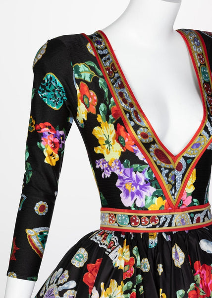 LOUIS VUITTON Silk Dress Belt Eiffel Tower Print Size S 36 – uamax boutique