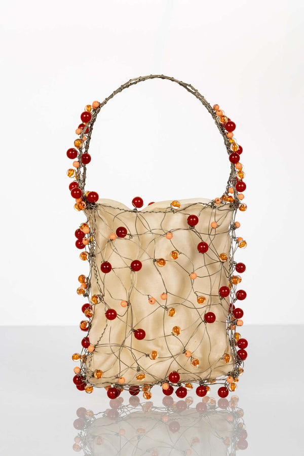 Vintage Bottega Veneta Beaded Bag