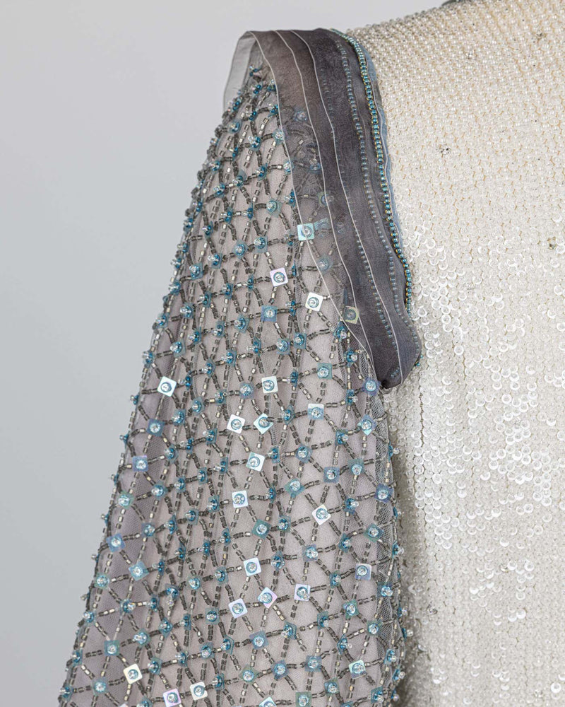 Giorgio Armani Beaded Crystal & Sequin Jacket