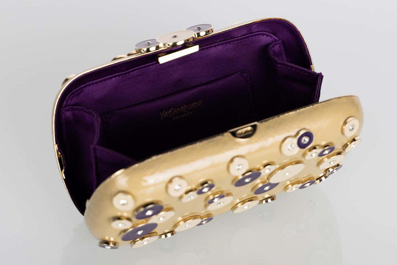 Yves Saint Laurent Tom Ford Enamel Clutch