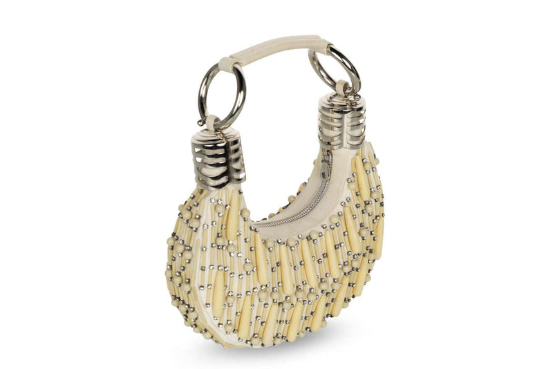 Vintage Chloé Phoebe Philo Beaded Crystal Bracelet Bag – Basha Gold