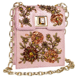 Andrew Gn Beaded Embroidered Chain Bag