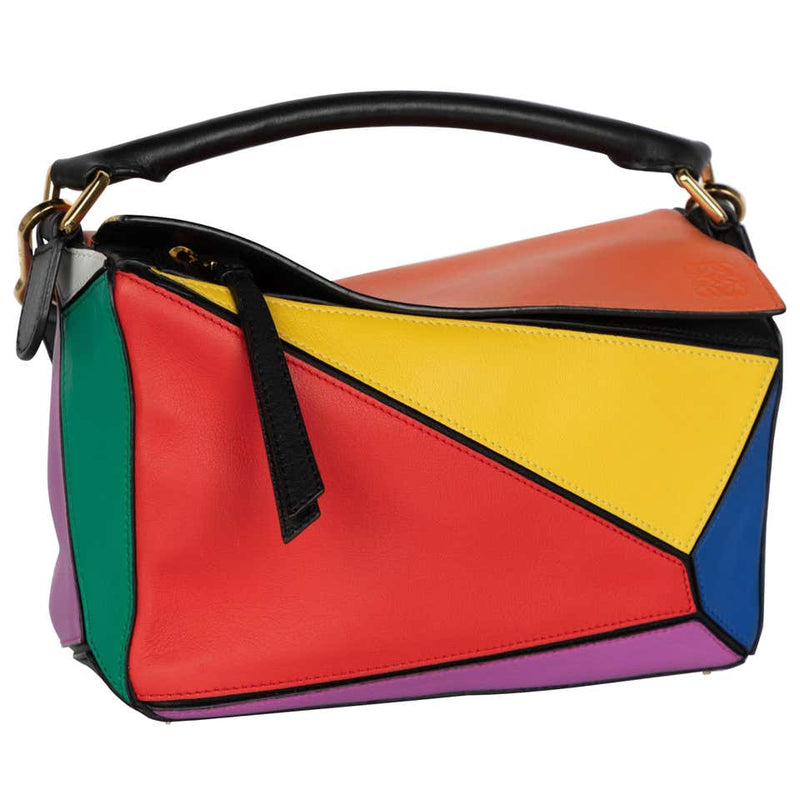 Loewe Color Block Puzzle Bag, 2017