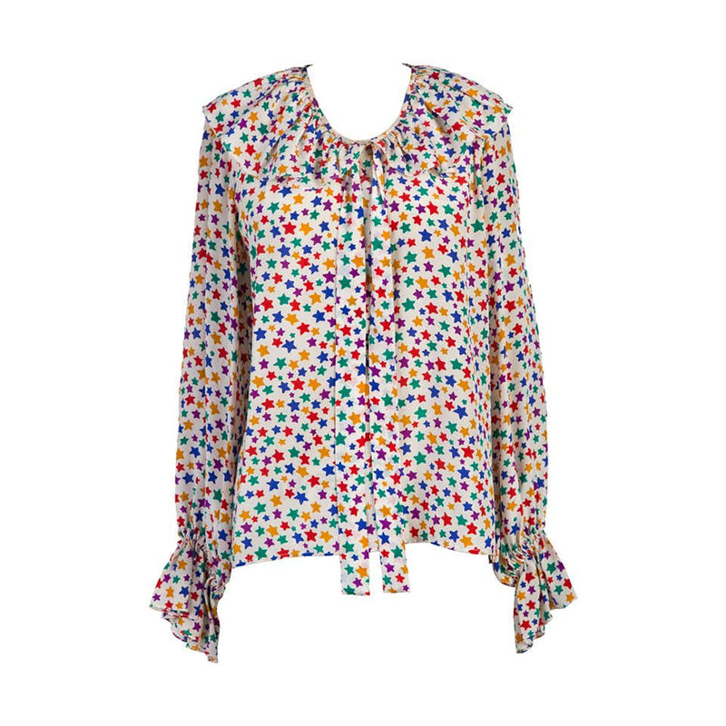 Saint Laurent Star Blouse