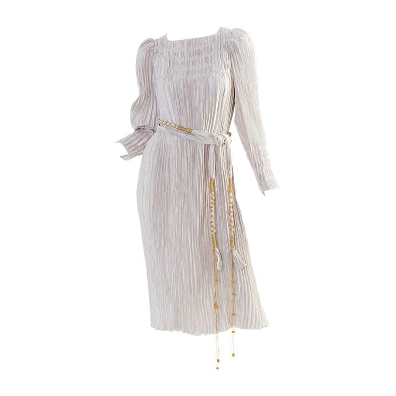 Mary McFadden Couture Pleated Dress