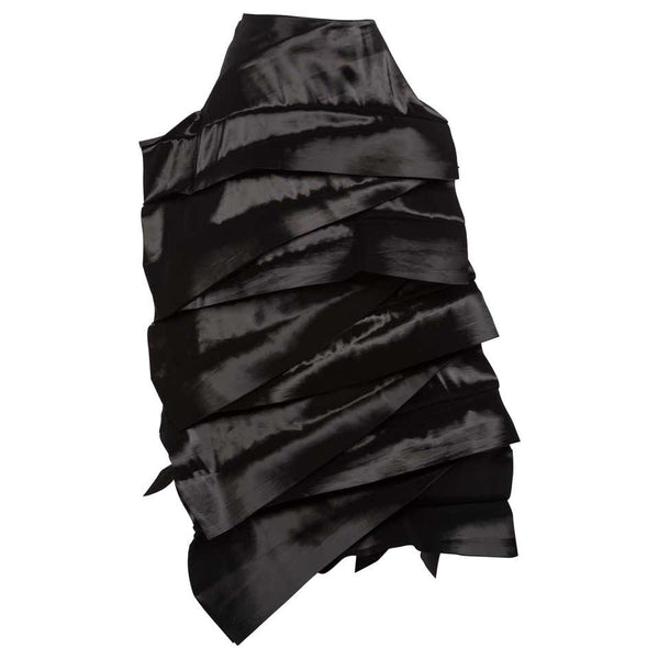 Junya Watanabe Comme des Garçons Sculptural Black Avant Garde Skirt