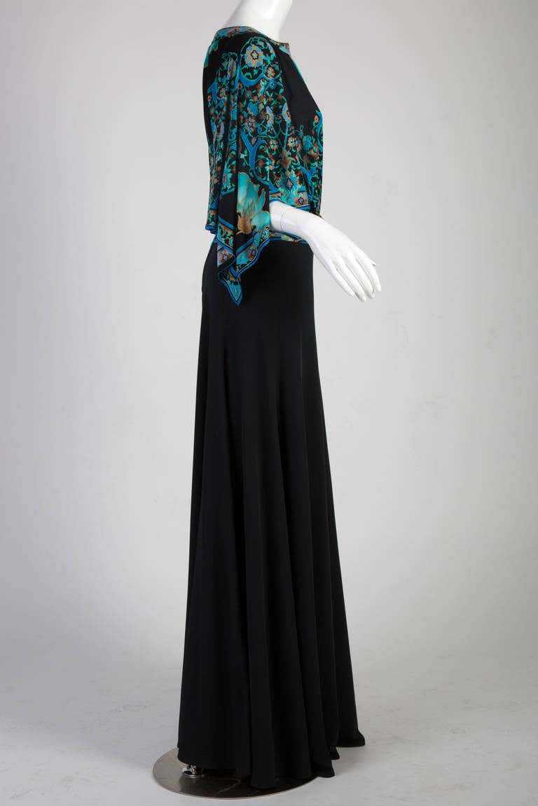 Leonard Paris 1970s Maxi Dress