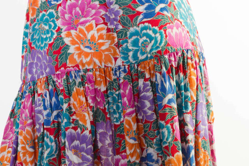 Emanuel Ungaro Floral Maxi Skirt