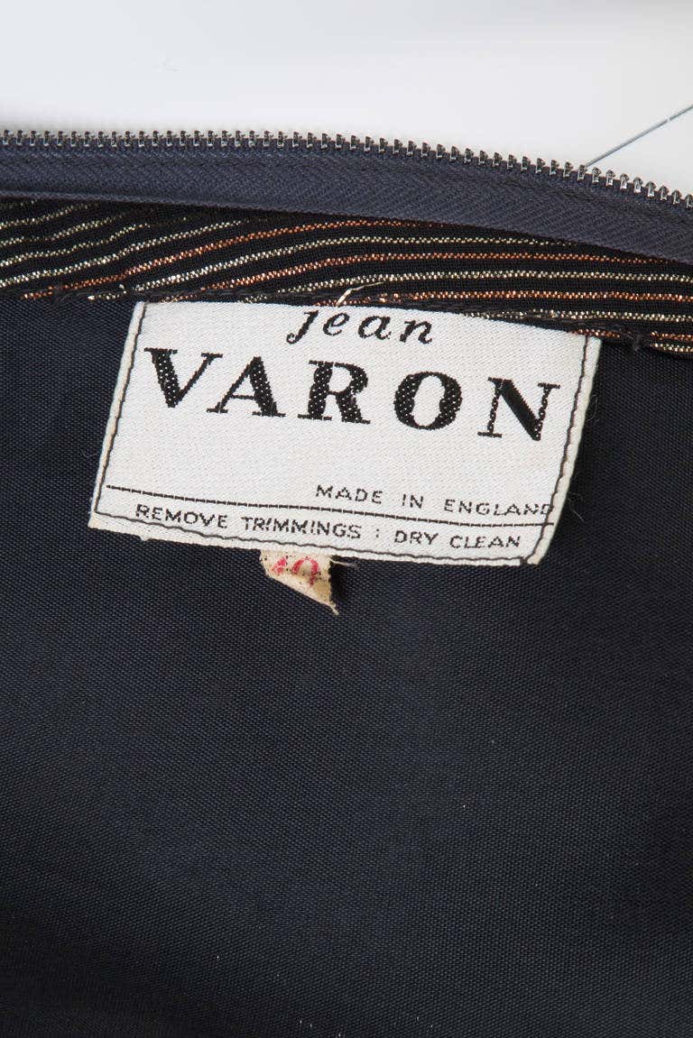 Jean Varon Documented Maxi Dress 1971