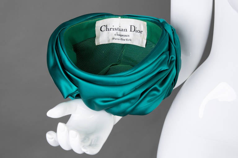 Christian Dior 1960s Silk Scarf