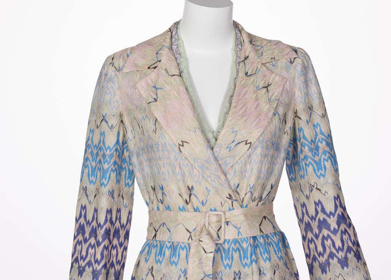 Missoni Sleeveless Halter Dress Belted Jacket Set, 2012