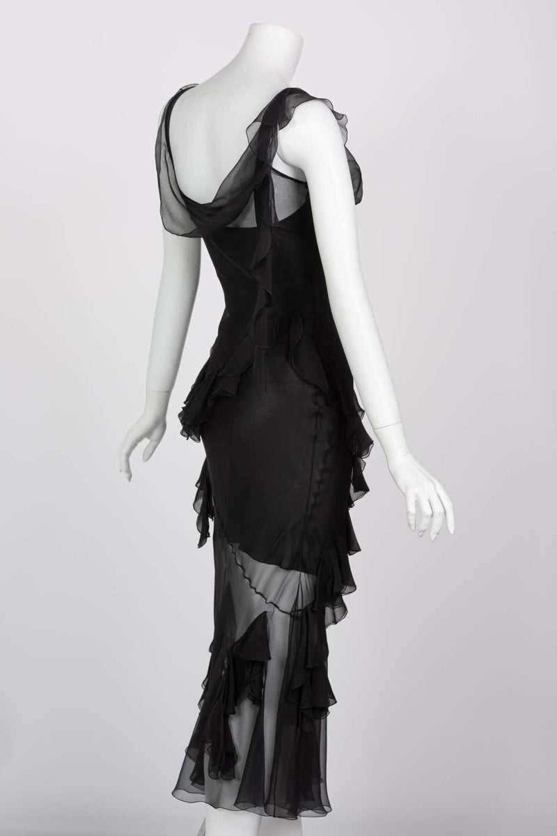 Christian Dior Vintage Cocktail Evening Dress by Galliano in 