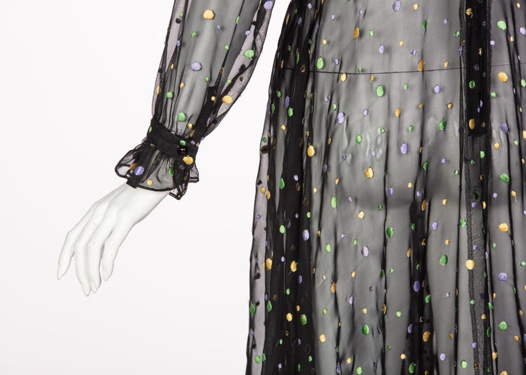 Louis Feraud Soutache Tassel Dress – Embers / Cinders Vintage