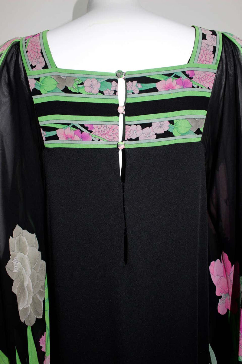 Vintage Leonard Paris Caftan Dress 1970's