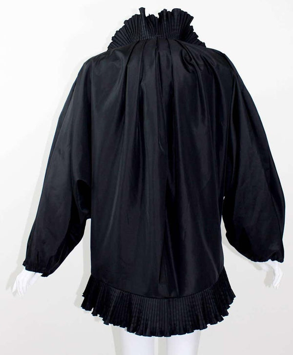 Vintage Accordion Pleat detail Jacket