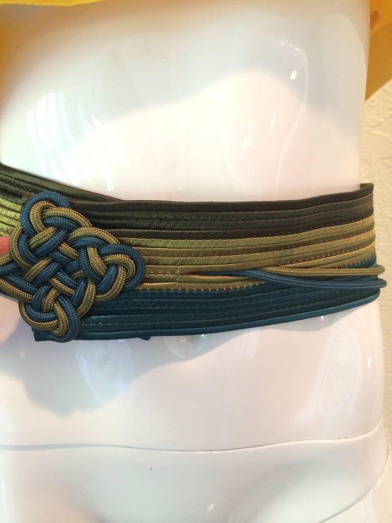 Vintage Yves Saint Laurent Russian Collection Passementerie Tassel Belt YSL