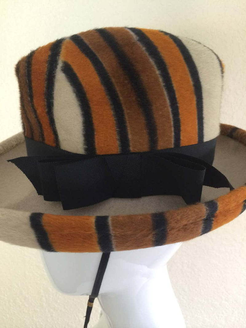 Yves Saint Laurent Stripe Hat YSL