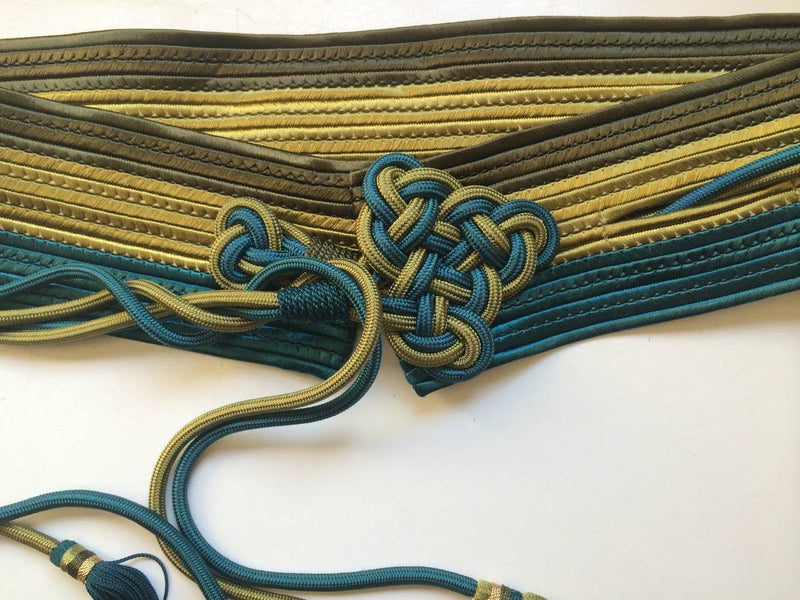 Vintage Yves Saint Laurent Russian Collection Passementerie Tassel Belt YSL