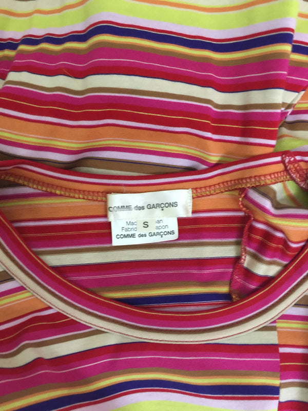 Comme des Garçons multi stripe Shirt 1990's