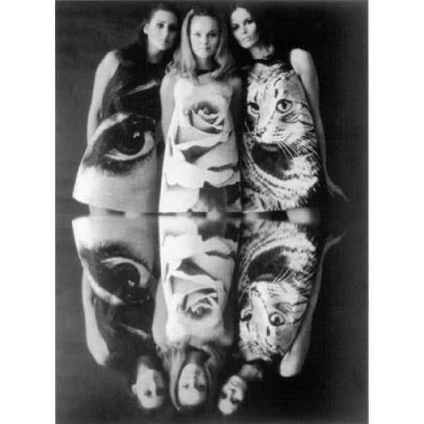 London Series Poster 1st Edition "Eye" Paper Dress by Harry Gordon, 1968